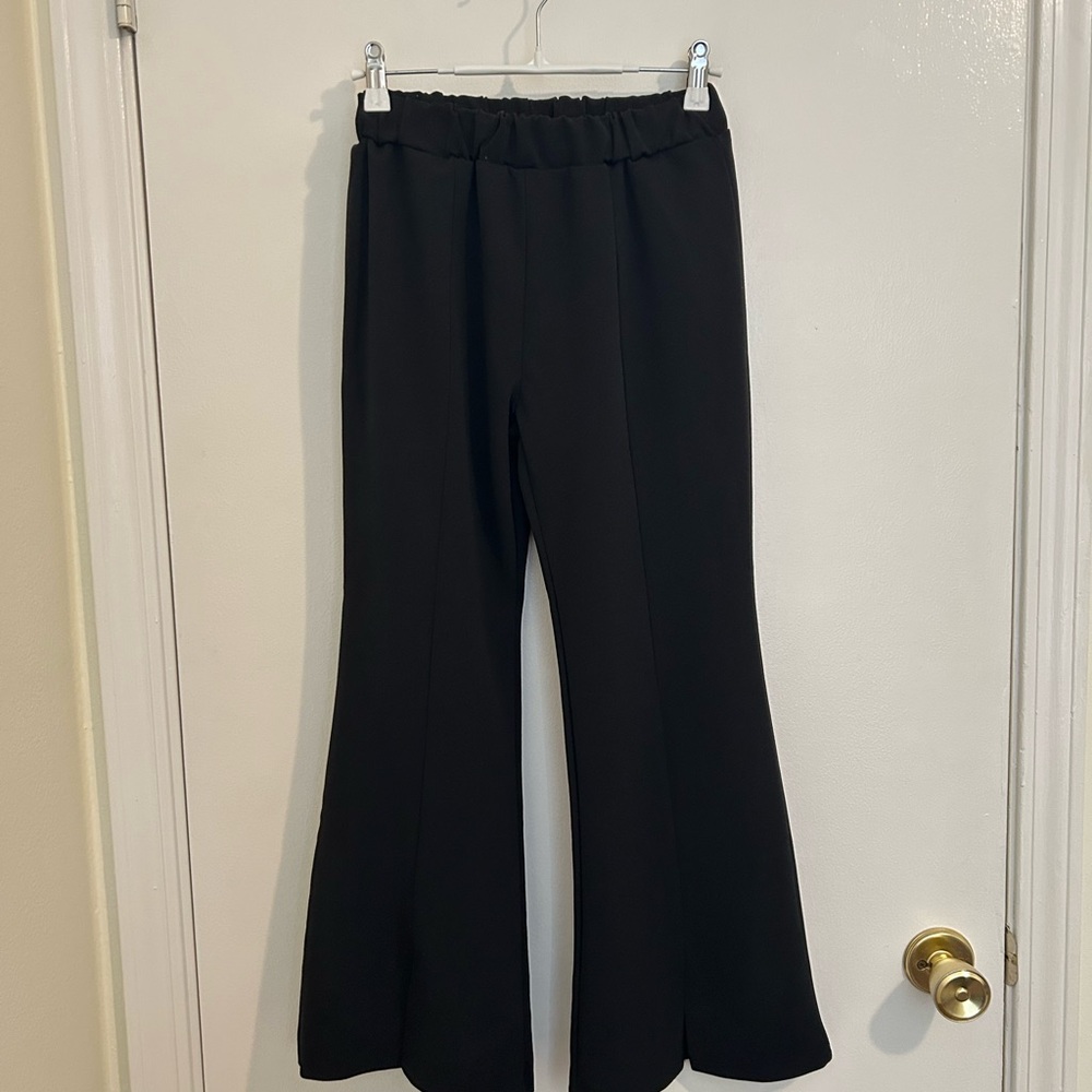 Black Women's Flared Pants